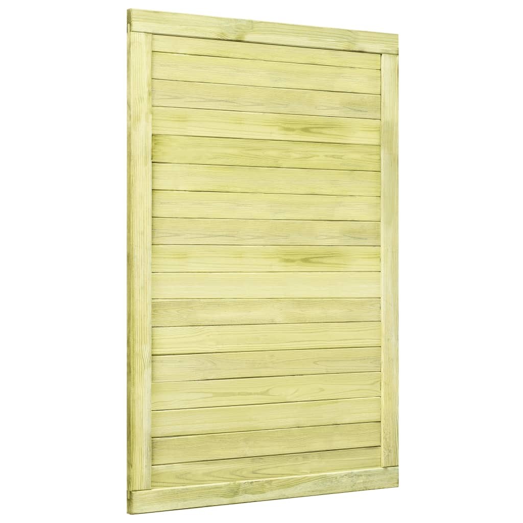 Garden Gate Impregnated Pinewood 150x100 cm